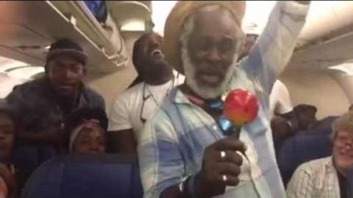 Haitian Band Entertains Passengers During Flight Delay