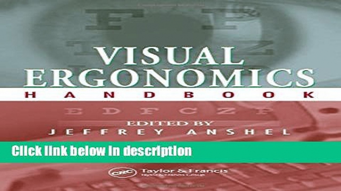 Books Visual Ergonomics Handbook Free Download