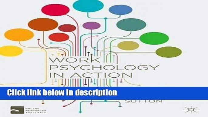 Ebook Work Psychology in Action Free Download