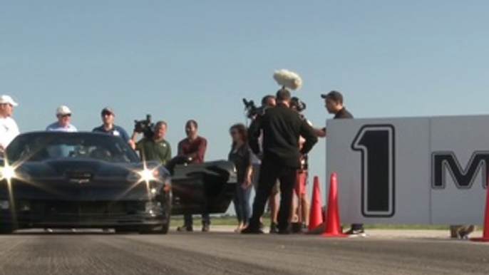 Voiture électrique la plus rapide : 305km/h par un Corvette ! Record du monde