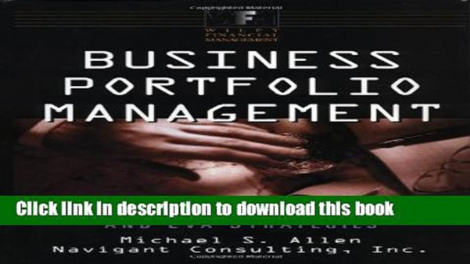 Books Business Portfolio Management: Valuation, Risk Assessment, and EVA Strategies Full Online