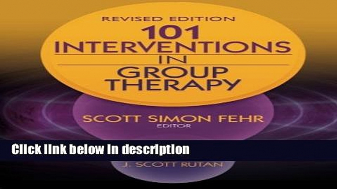 Ebook 101 Interventions in Group Therapy, Revised Edition Full Online