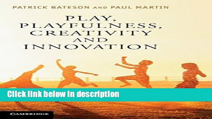 Ebook Play, Playfulness, Creativity and Innovation Free Online
