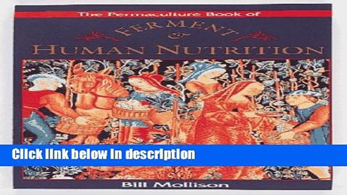 Books The Permaculture Book of Ferment and Human Nutrition Free Online