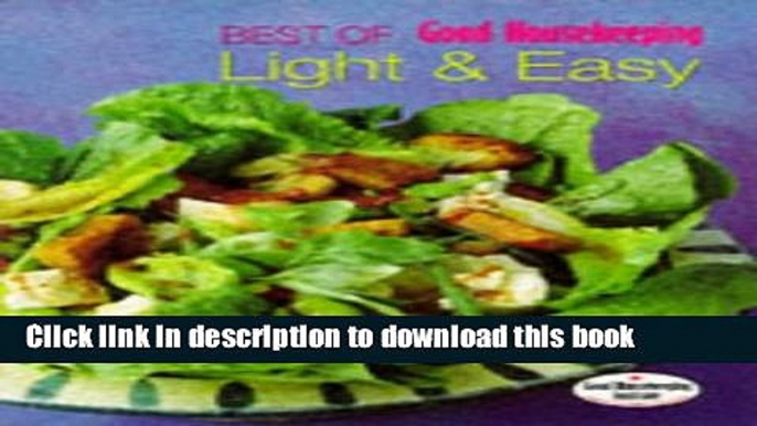 PDF  Best of "Good Housekeeping": Light and Easy (Good Housekeeping Cookery Club)  Online