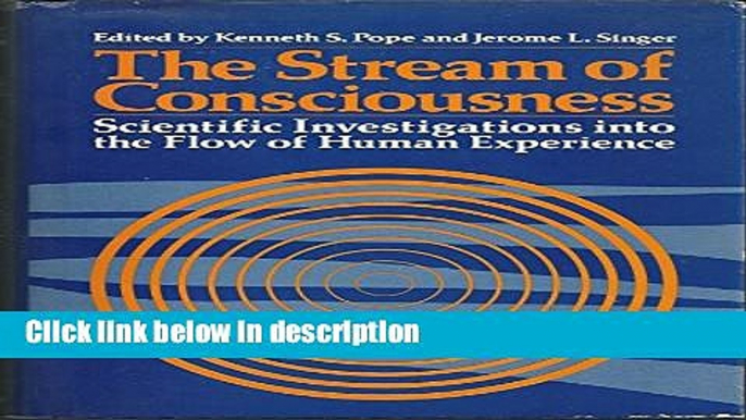 Books The Stream of Consciousness: Scientific Investigations into the Flow of Human Experience