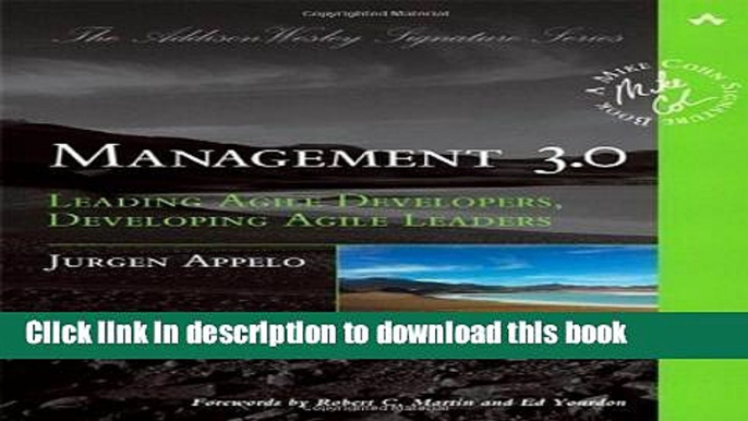 Ebook Management 3.0: Leading Agile Developers, Developing Agile Leaders (Addison-Wesley