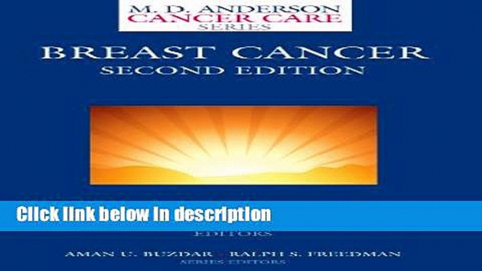 Books Breast Cancer (MD Anderson Cancer Care Series) Full Online