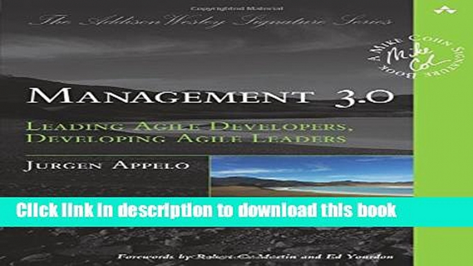 Books Management 3.0: Leading Agile Developers, Developing Agile Leaders Free Online