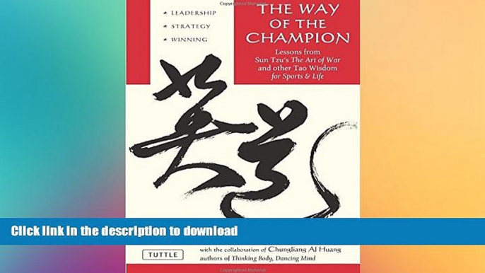 FAVORIT BOOK The Way of the Champion: Lessons from Sun Tzu s The art of War and other Tao Wisdom