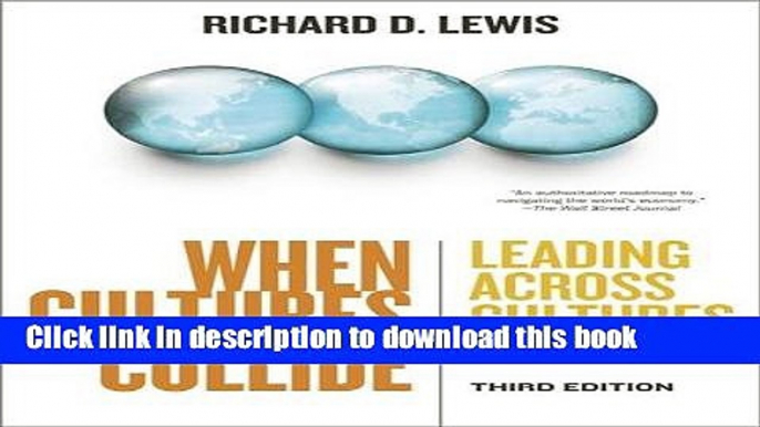 [Read PDF] When Cultures Collide: Leading Across Cultures Ebook Free