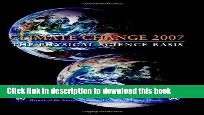 Books Climate Change 2007 - The Physical Science Basis: Working Group I Contribution to the Fourth