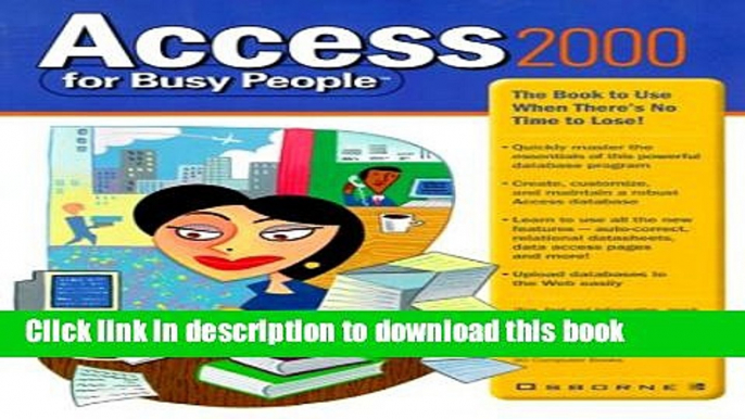 Books Access 2000 for Busy People Full Online