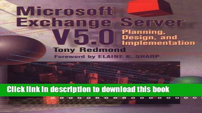 Ebook Microsoft Exchange Server 5.0: Planning, Design, and Implementation (HP Technologies) Free