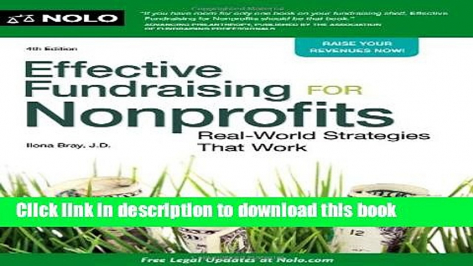 Ebook Effective Fundraising for Nonprofits: Real-World Strategies That Work Free Online