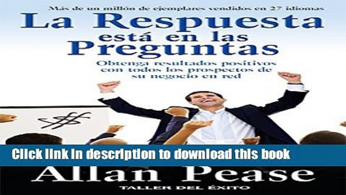 Ebook Respuesta Esta En Las Preguntas, La (Spanish Edition) Free Online