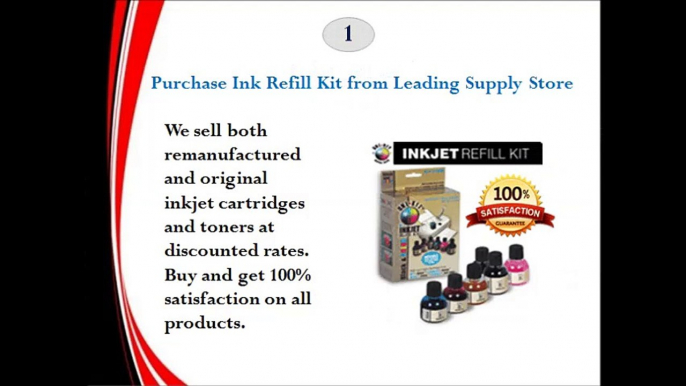 Inkjet Cartridges Refilling and Reusing