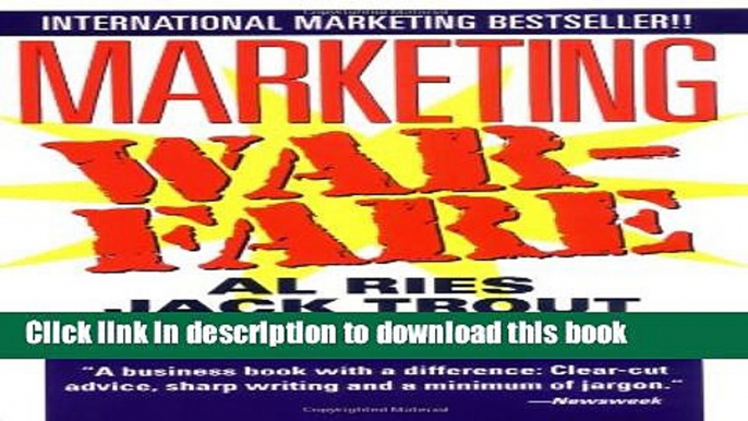 [Read PDF] Marketing Warfare Ebook Online