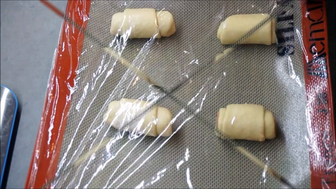 Shaping and Baking Sausage Bread Rolls