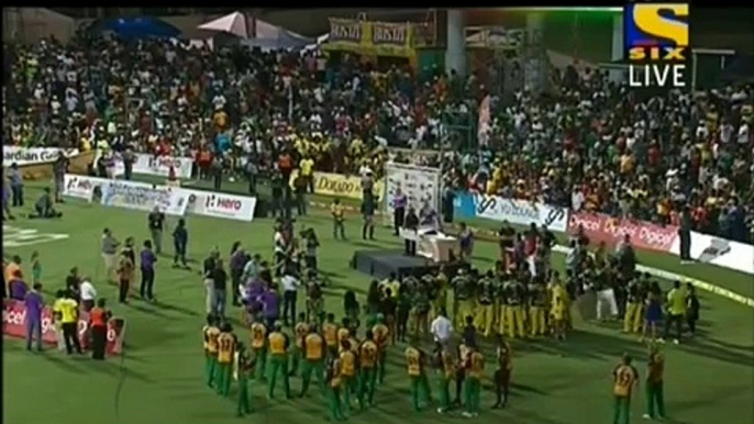 CPL 2016 Final - Guyana Amazon Warriors vs Jamaica Tallawahs _ PRESENTATION CEREMONY