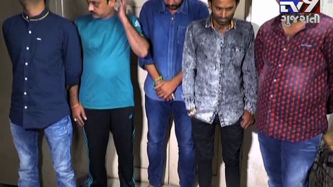 Rajkot - High-Profile Gambling Racket Busted, 11 Nabbed - Tv9 Gujarati