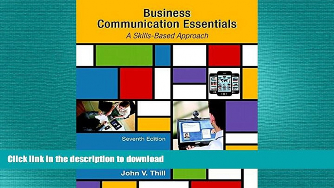 READ THE NEW BOOK Business Communication Essentials, Student Value Edition (7th Edition) READ EBOOK