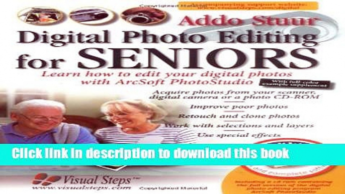 [Popular] E_Books Digital Photo Editing for Seniors: Learn How to Edit Your Digital Photos with