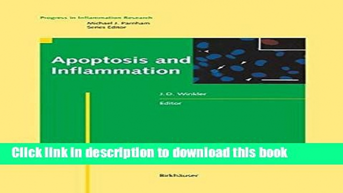 [PDF] Apoptosis and Inflammation (Progress in Inflammation Research) Download Online