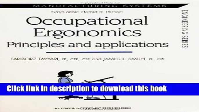 Ebook Occupational Ergonomics: Principles and applications (Manufacturing Systems Engineering