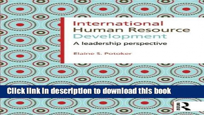 Books International Human Resource Development: A Leadership Perspective Full Online