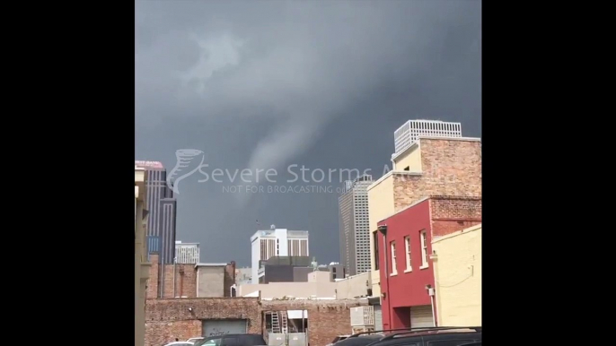 Tornado Funnel Lightning New Orleans, LA | Aug 4, 2016