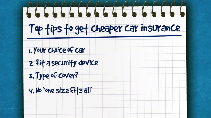 Top tips for getting a cheaper car insurance quote - Insurance Tips