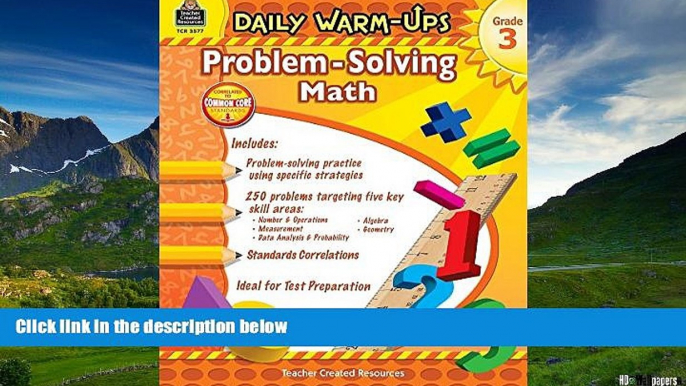 READ FREE FULL  Daily Warm-Ups: Problem Solving Math Grade 3 (Daily Warm-Ups: Word Problems)