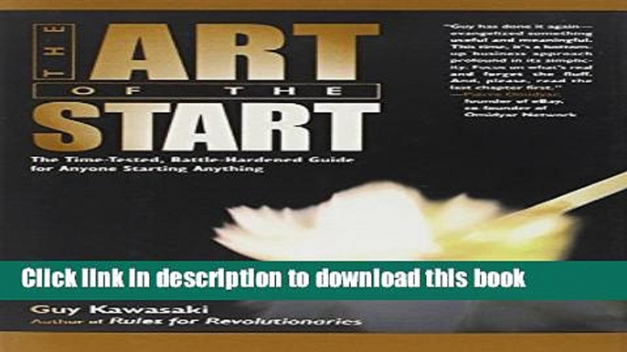 Ebook The Art Of The Start Full Online