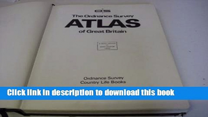 Ebook Ordnance Survey Atlas of Great Britain Full Online