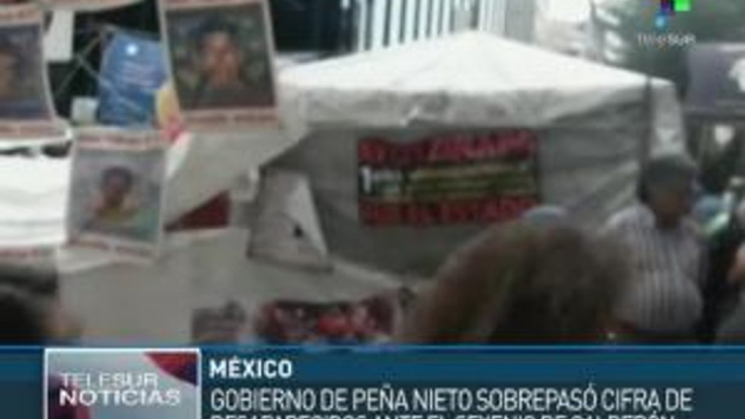 México: cifra récord de desaparecidos durante gobierno de Peña Nieto