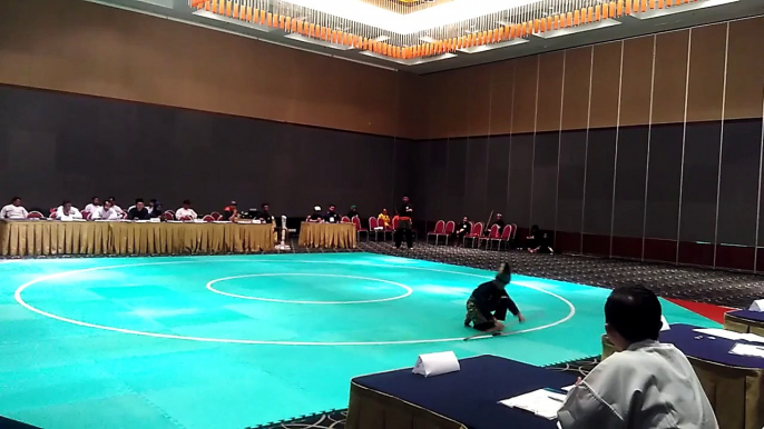 Atlit silat lampung, Jurus tunggal baku O2SN nasional di Jakarta