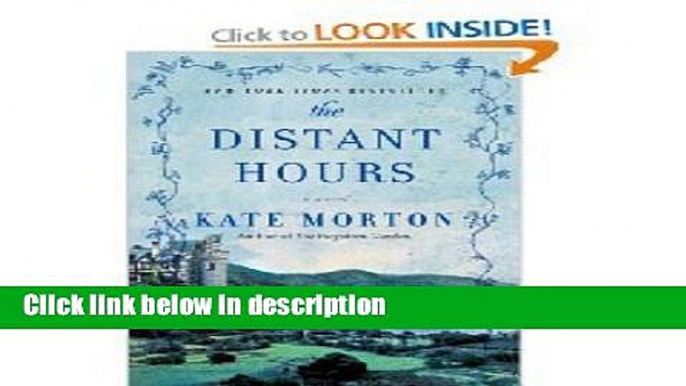 Books the Distant Hours: Large Print Edition Free Online