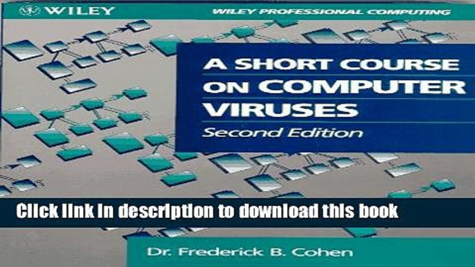 Books A Short Course on Computer Viruses Free Online