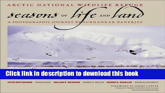 Books Arctic National Wildlife Refuge: Seasons of Life and Land Free Online