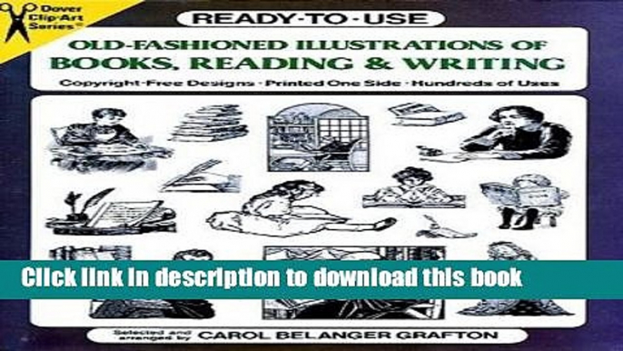 Books Ready-to-Use Old-Fashioned Illustrations of Books, Reading and Writing (Dover Clip Art