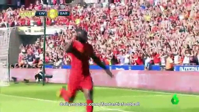 Half Time Goal (1-0) - Liverpool 1-0 FC Barcelona International Champions Cup 06.08.2016