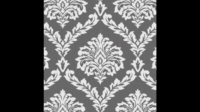 Fine Decor Wallpaper | Cavendish Black | FD40985