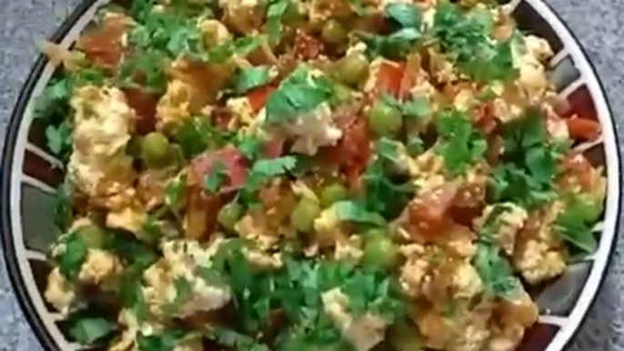 Simi's Home Kitchen 22 Paneer Bhurji (Scrambled Cottage Cheese)