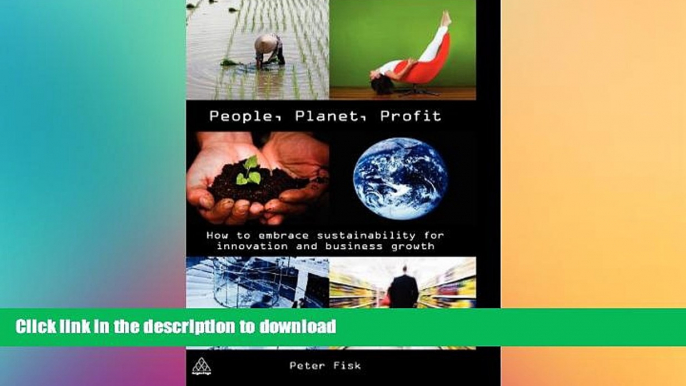 FAVORIT BOOK People, Planet, Profit: How to Embrace Sustainability for Innovation and Business