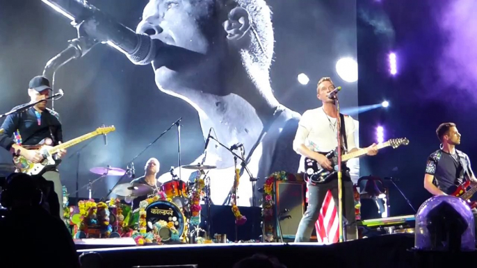 "Heroes (David Bowie)" Coldplay@Lincoln Financial Field Philadelphia 8/6/16