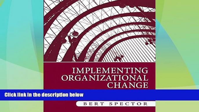 READ FREE FULL  Implementing Organizational Change: Theory Into Practice (2nd Edition)  READ Ebook