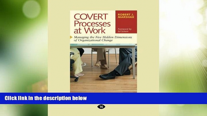 Big Deals  COVERT Processes at Work: Managing the Five Hidden Dimensions of Organizational Change