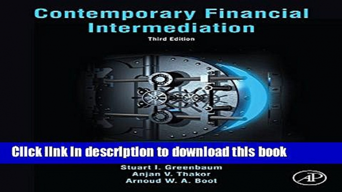 [Popular] Contemporary Financial Intermediation Hardcover Collection