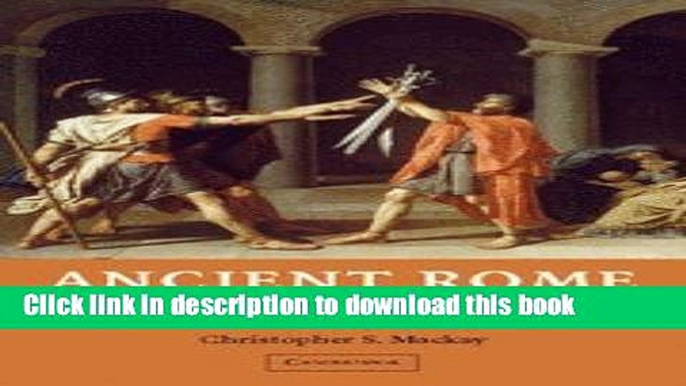 Ebook Ancient Rome: A Military and Political History Free Download